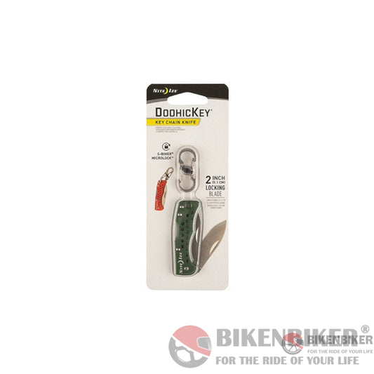 Doohickey® Key Chain Knife - Nite Ize Olive Tools