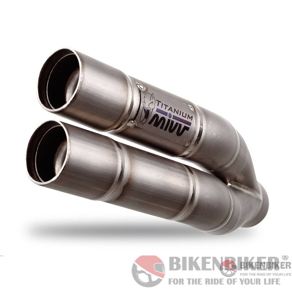 Double Gun Slip On Exhaust For Benelli Leoncino - Mivv On