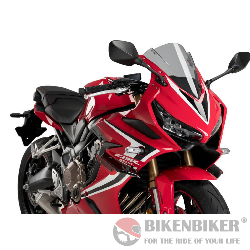 Downforce Sport Spoilers For Honda Cbr650R 2021-Puig Red Protection