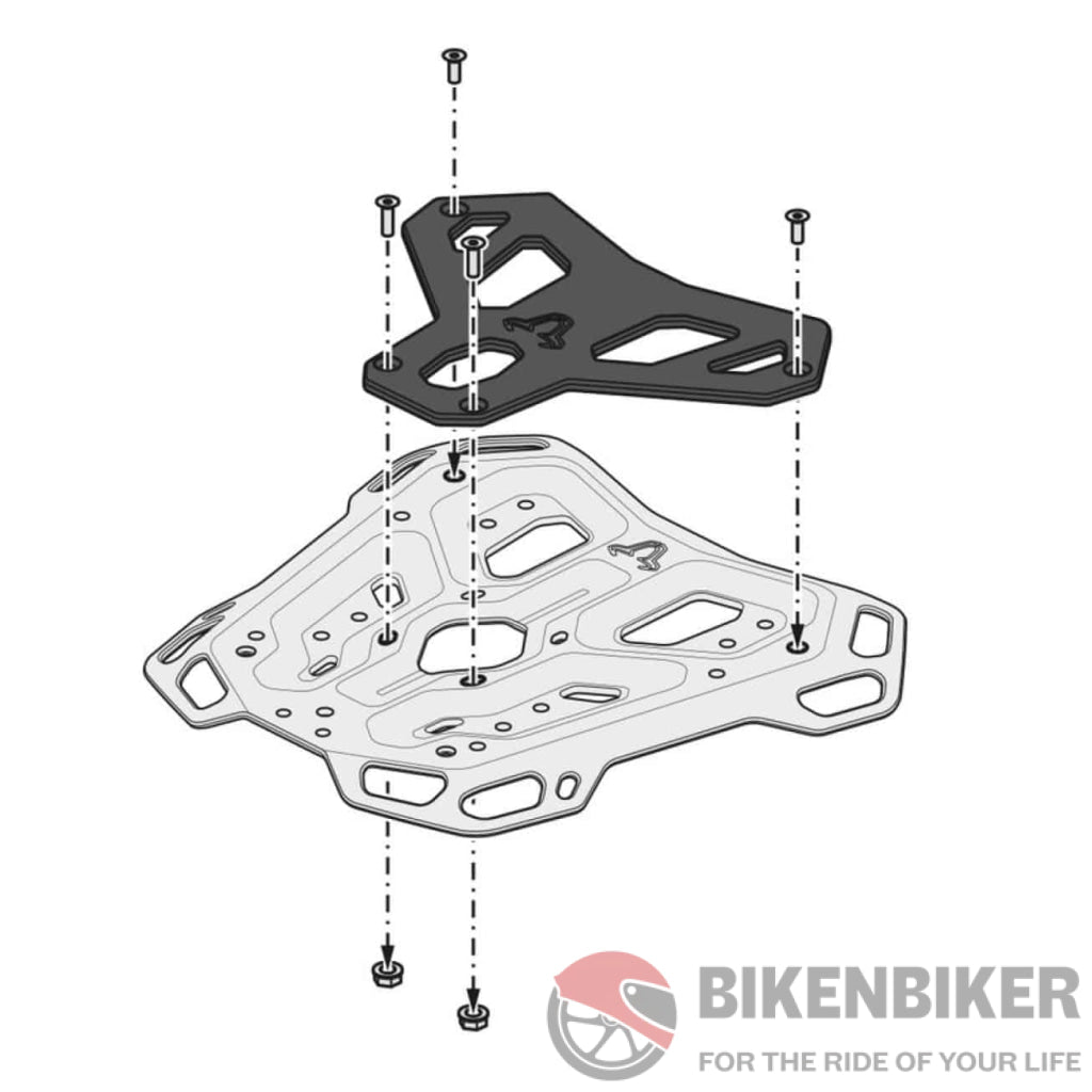 Ducati Desert X Adventure Luggage Rack - Sw Motech Rack