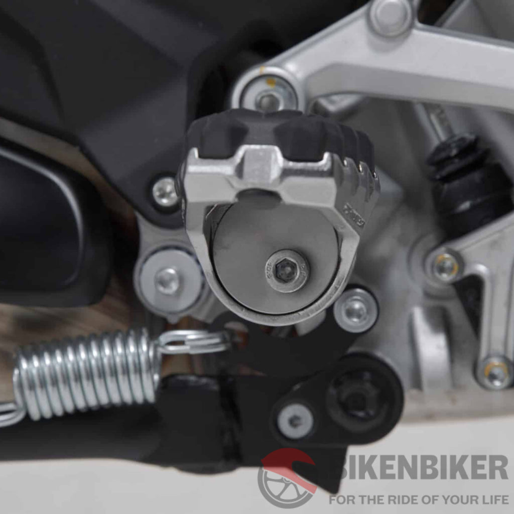 Ducati Desert X/Multistrada V4 Evo Footrest Kit - Sw Motech Footpegs