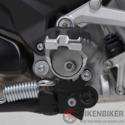 Ducati Desert X/Multistrada V4 Evo Footrest Kit - Sw Motech Footpegs