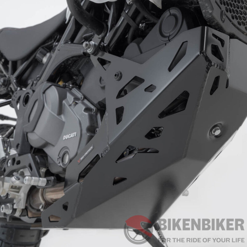 Ducati Desert X Sump Guard - Sw Motech Engine