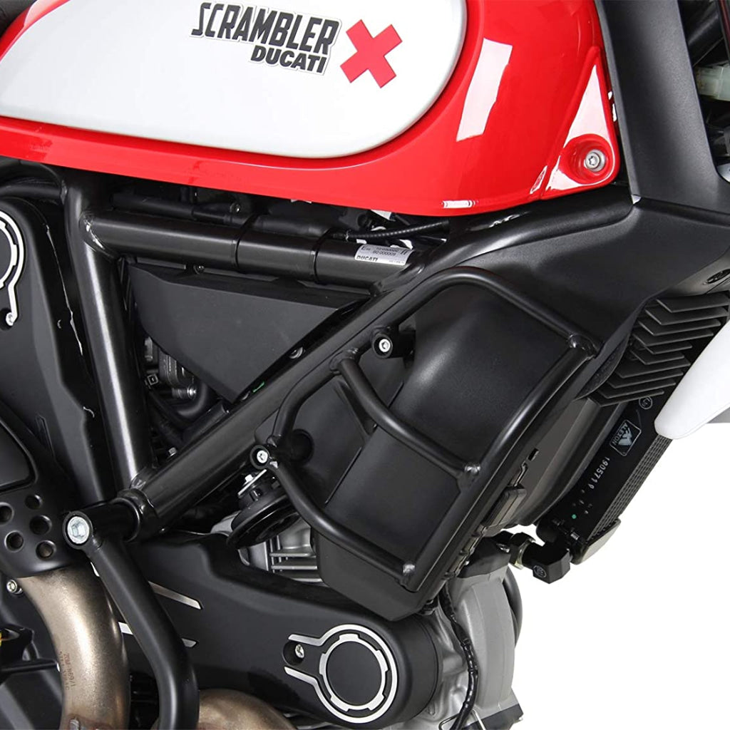 Ducati Scrambler/Desert Sled Radiator Protection - Crash Bars Hepco And Becker Guard