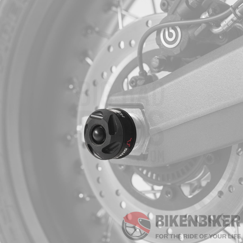 Ducati Scrambler Protection - Rear Swingarm Sliders Sw-Motech Rear Swingarm Bobbins