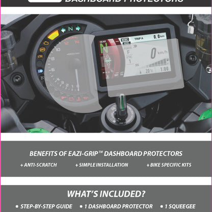 Eazi-Grip™ Motorcycle Dashboard Screen Protector Ducati Hypermotard 950.