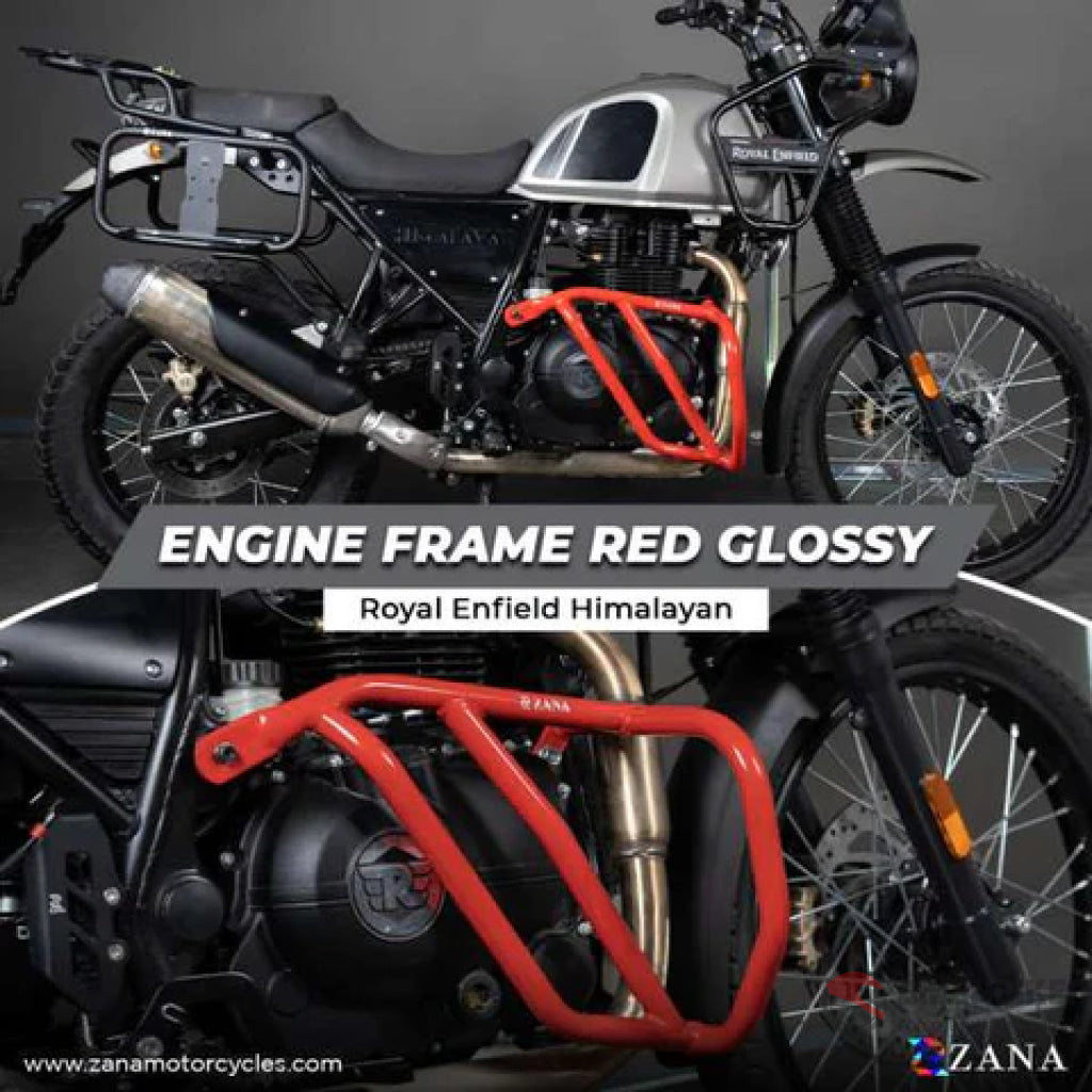 Engine Frame Mild Steel Red Himalayan Bs6 (2016-20) Protection