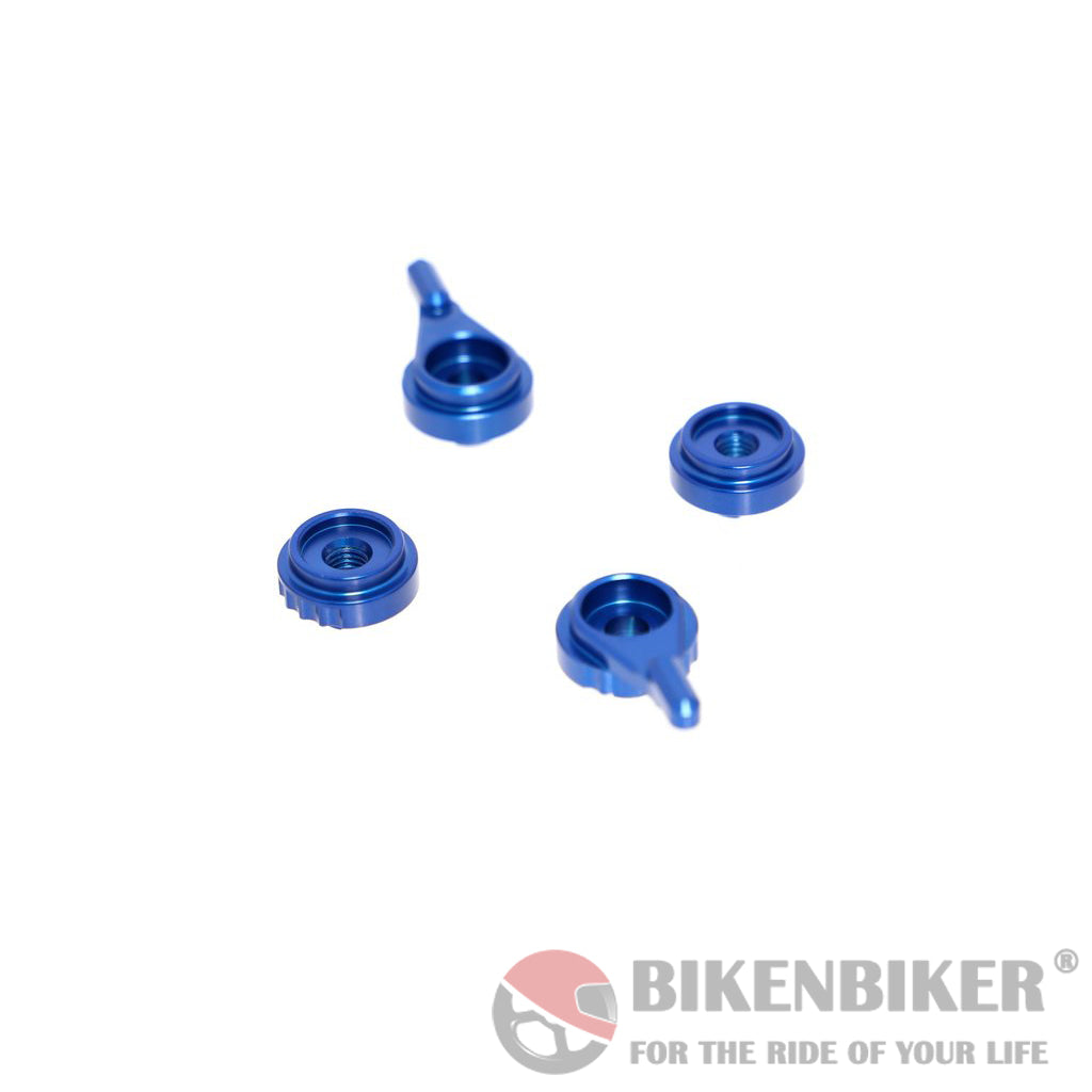 Evotech Performance Coloured Lever Adjuster Set (Optional Extra) Blue Styling