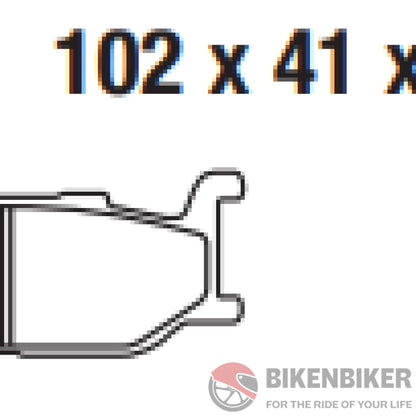 Fa179Hh Sintered Brake Pads - Ebc Brakes