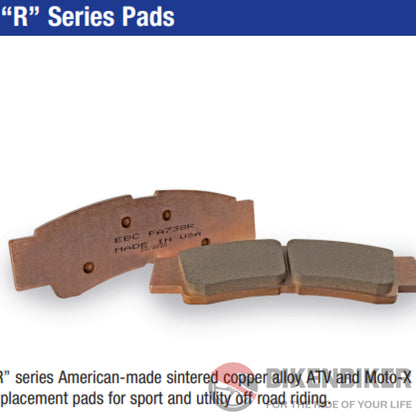 Fa185R Sintered Brake Pads - Ebc Brakes