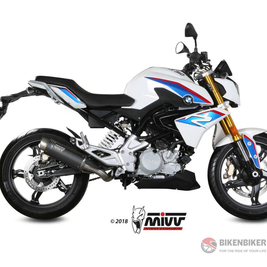 Gp Pro Full System Exhausts For Bmw G310R - Mivv Carbon Exhaust