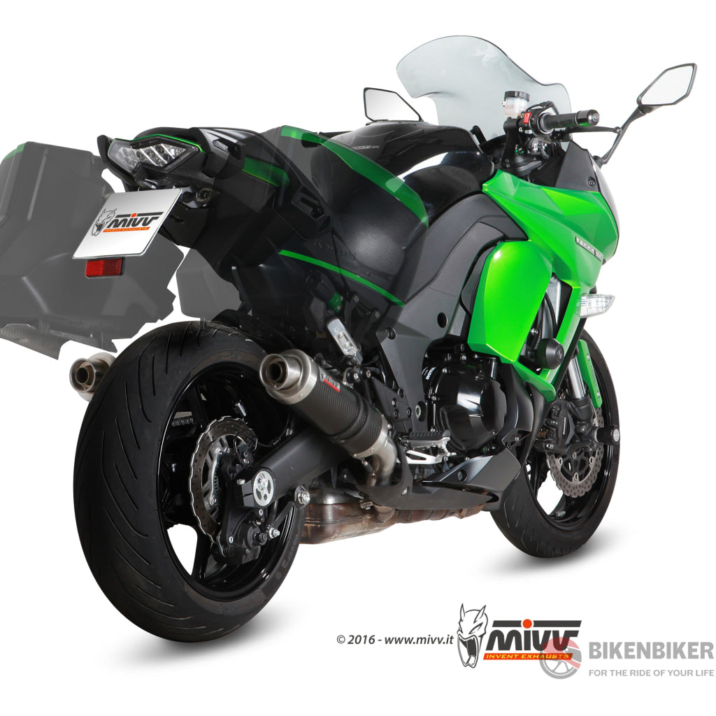 Gp Slip On Exhaust For Kawasaki Ninja 1000 - Mivv On