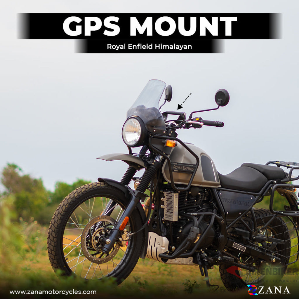 Gps Mount Aluminum & Ss Himalayan Bs6 2021 - Zana