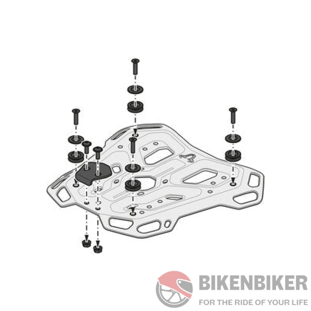 Honda Crf1000L At Luggage - Adventure Rear Carrier Sw-Motech Racks