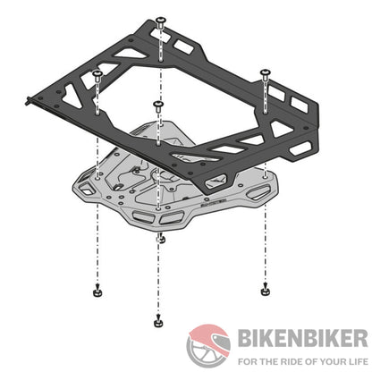 Kawasaki Versys 1000 Luggage - Street Rear Carrier Sw-Motech Racks