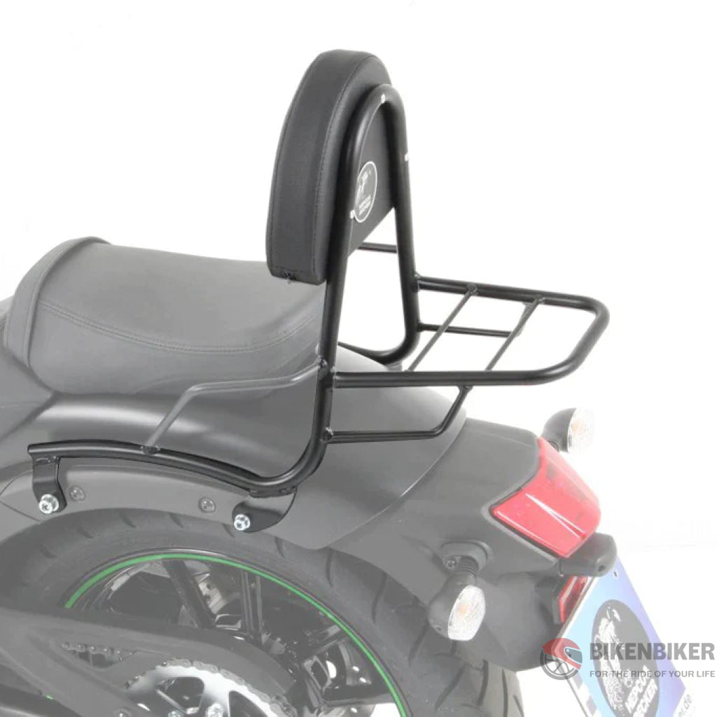 Kawasaki Vulcan S Ergonomics - Backrest W/Wo Small Carrier Hepco & Becker With