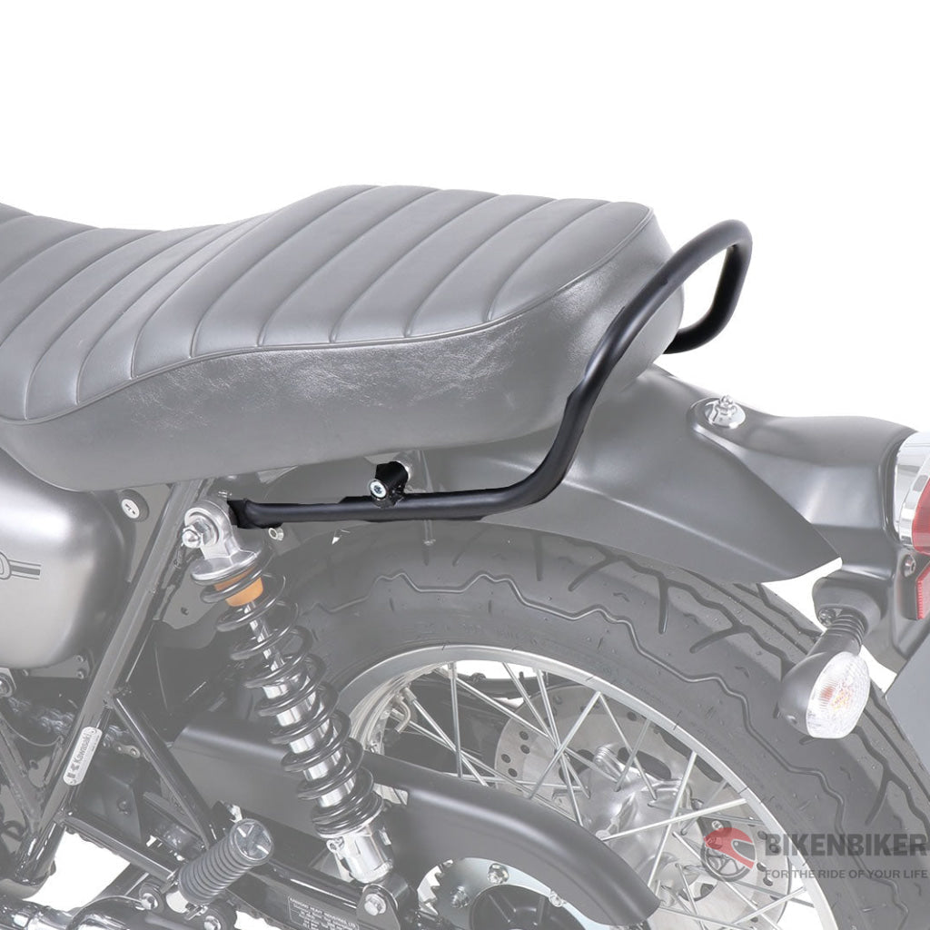 Kawasaki W800 Street/Cafe Ergonomics - Pillion Grab Railing Hepco & Becker Ergonomics