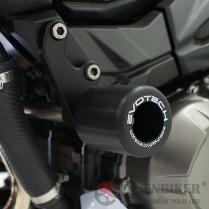 Kawasaki Z800 2013 - Onwards Dual Load Crash Protection System Evotech Performance