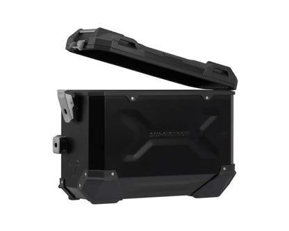 TraX ADV Side Case System 37/37L–Black for BMW R1300GS 2024-SW-Motech-KFT.07.975.70001/B