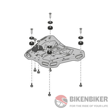 Ktm Duke 200/390 Luggage - Street Rear Carrier Sw-Motech Racks