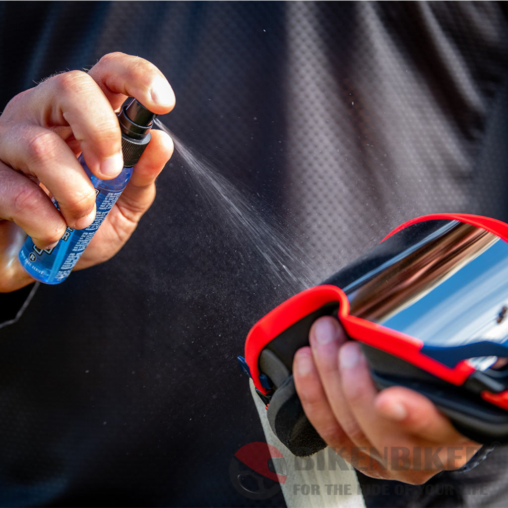 Visor cleaning hot sale