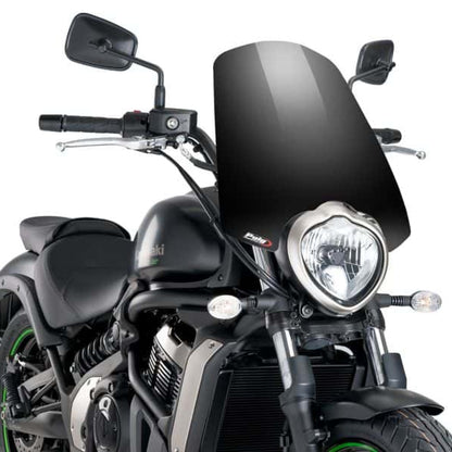 Naked New Generation Touring Windshield For Kawasaki Vulcan S - Puig Windscreen