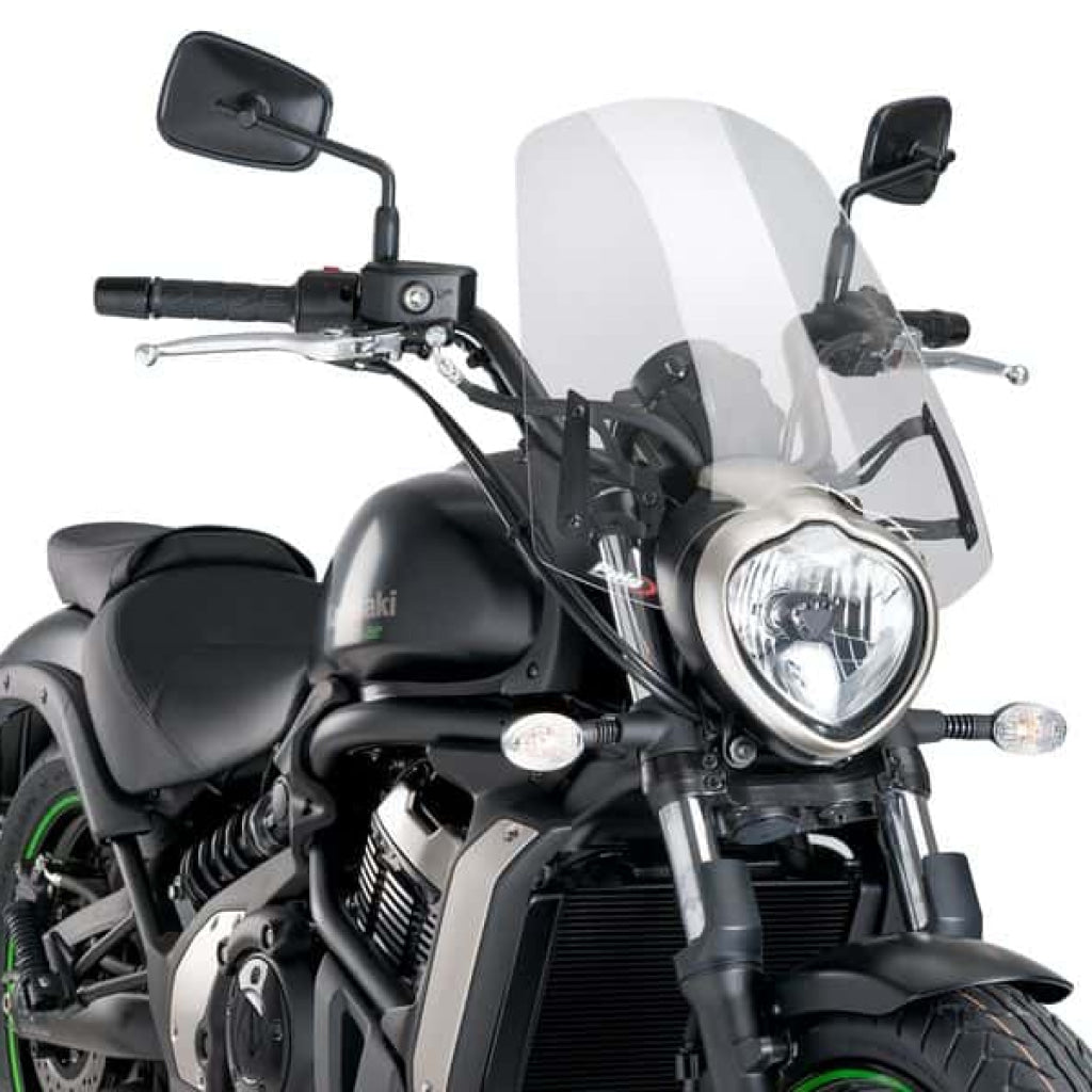 Naked New Generation Touring Windshield For Kawasaki Vulcan S - Puig Windscreen