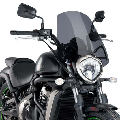 Naked New Generation Touring Windshield For Kawasaki Vulcan S - Puig Windscreen