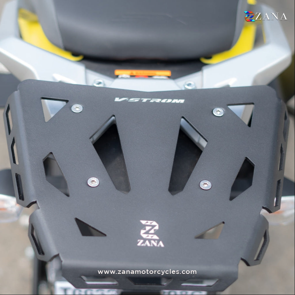 New Top Rack Plate Black For V-Strom 250