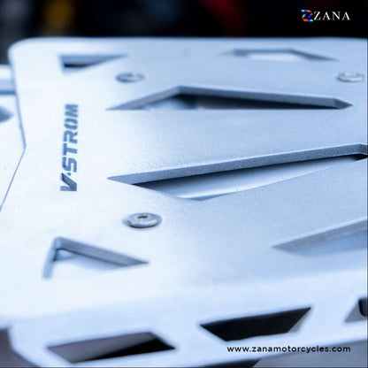 Top Rack Plate Silver For V-Strom 250 - Zana