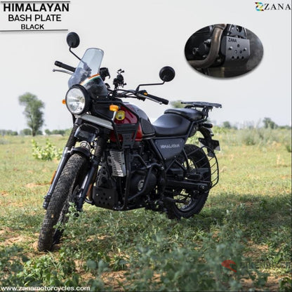 New Bash Plate Himalayan Bs6 (2021-22) Black - Zi-8221