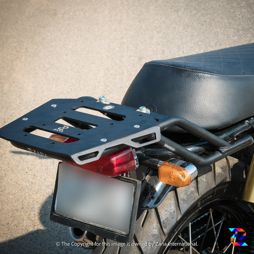 Zana Top Case Carrier Rack For Re Interceptor/Continental Gt 650 Rear Racks