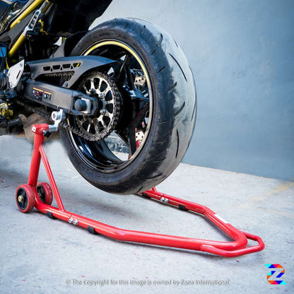 Paddock Stand - Zana International Glossy Red Stand