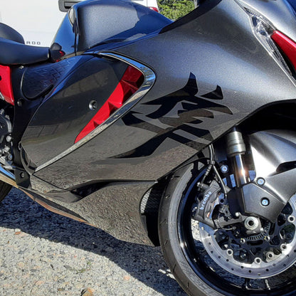 Penta-Carbon Full System 15’ Muffler Suzuki Hayabusa (22-24) Polished