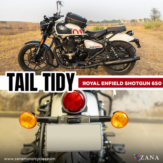 Tail Tidy Black For Shotgun 650 - ROYAL ENFIELD - Zana - ZI-8465