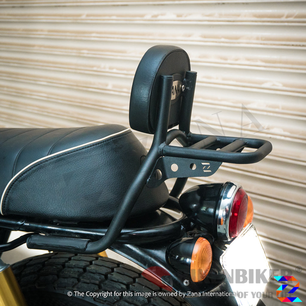 Re Continental Gt650 & Interceptor 650 Backrest With Parcel Shelf - Zana