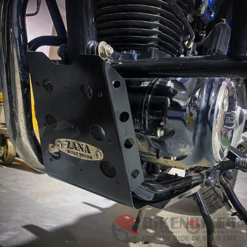 Retro Sump Guard Honda Cb350 H’ness - Zana Bash Plate