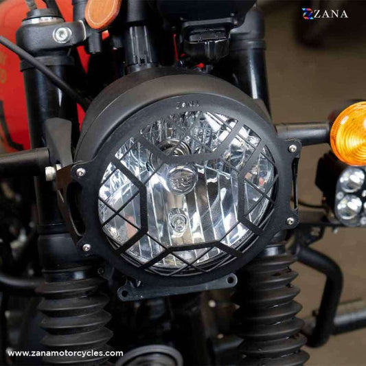 Royal Enfield Hunter 350 Headlight Guard - Zana Bash Plate