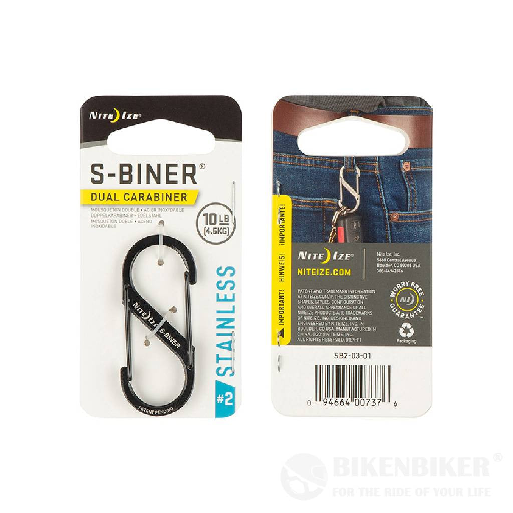 S-Biner® Ss Dual Carabiner - Nite Ize Tools