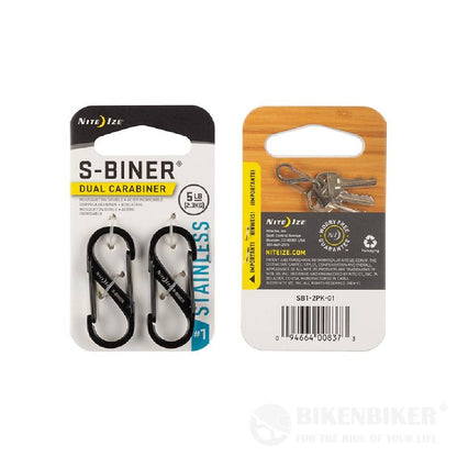 S-Biner® Ss Dual Carabiner - Nite Ize Tools