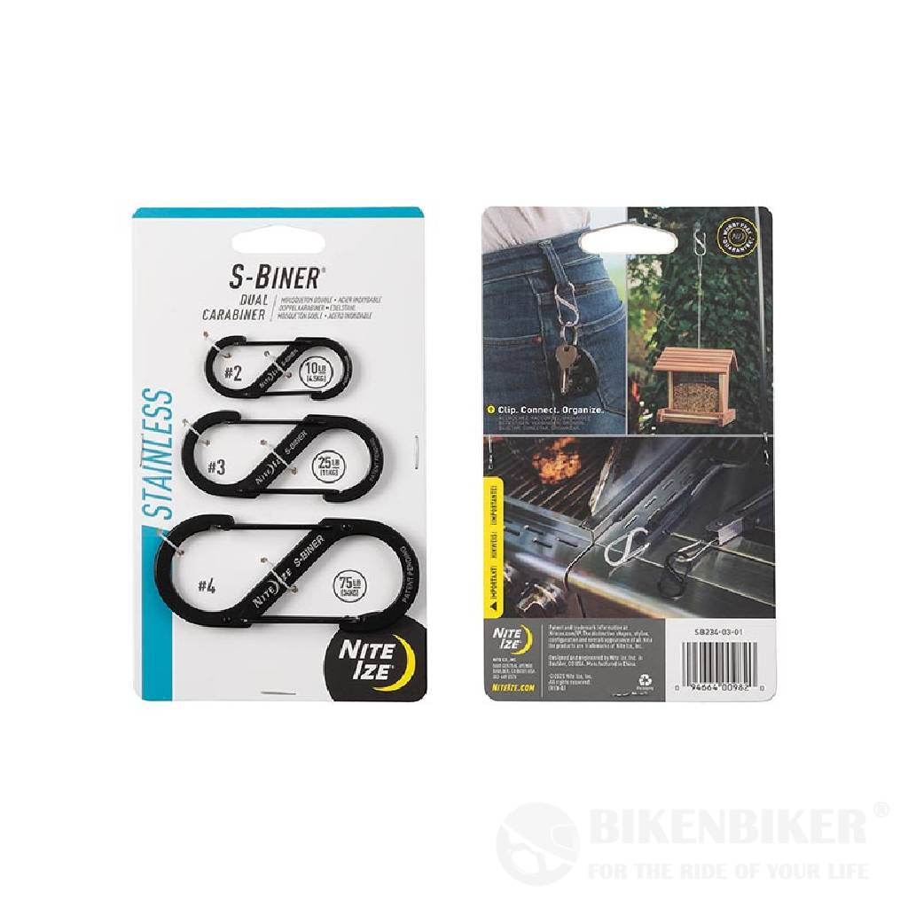 S-Biner® Ss Dual Carabiner - Nite Ize Tools