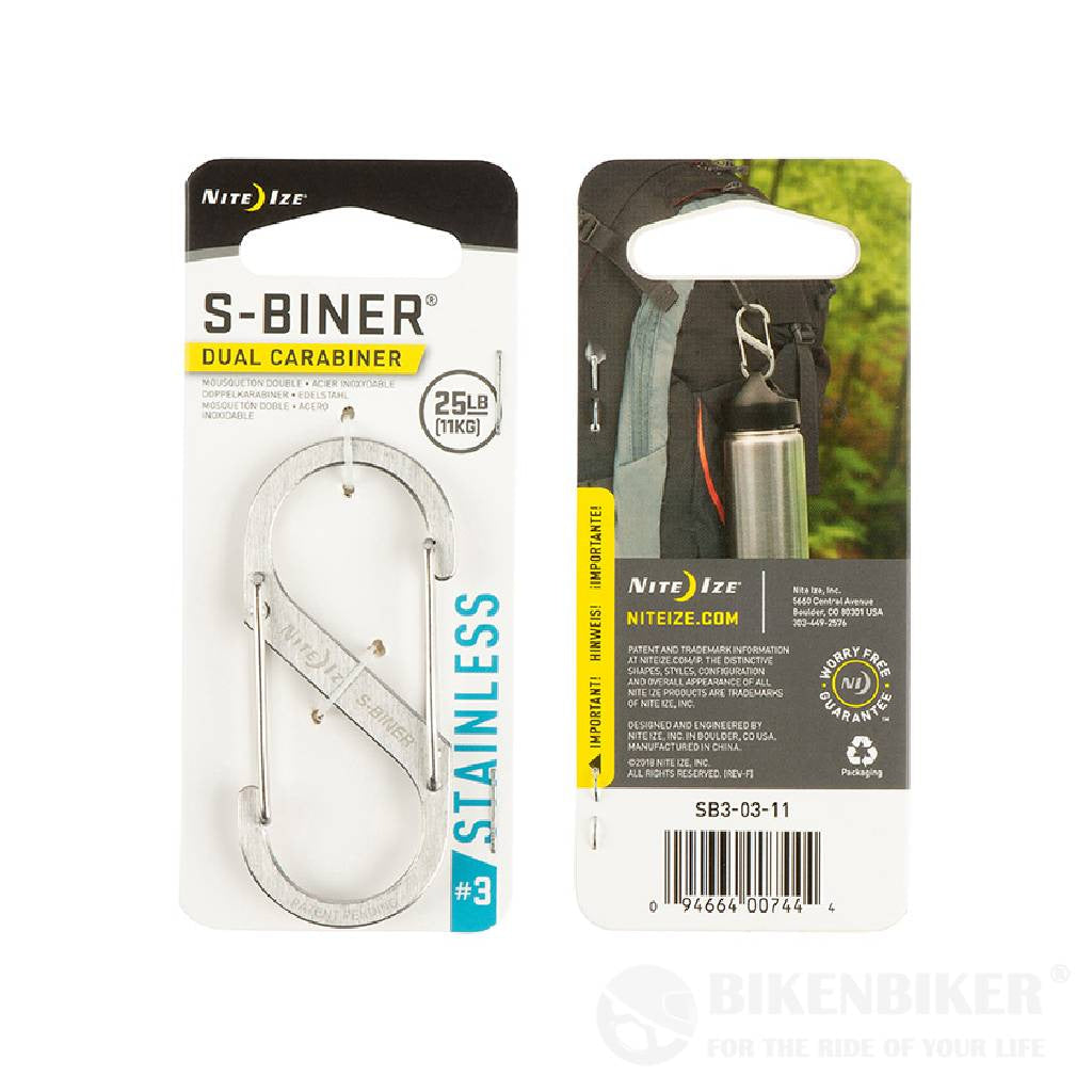 S-Biner® Ss Dual Carabiner - Nite Ize Tools