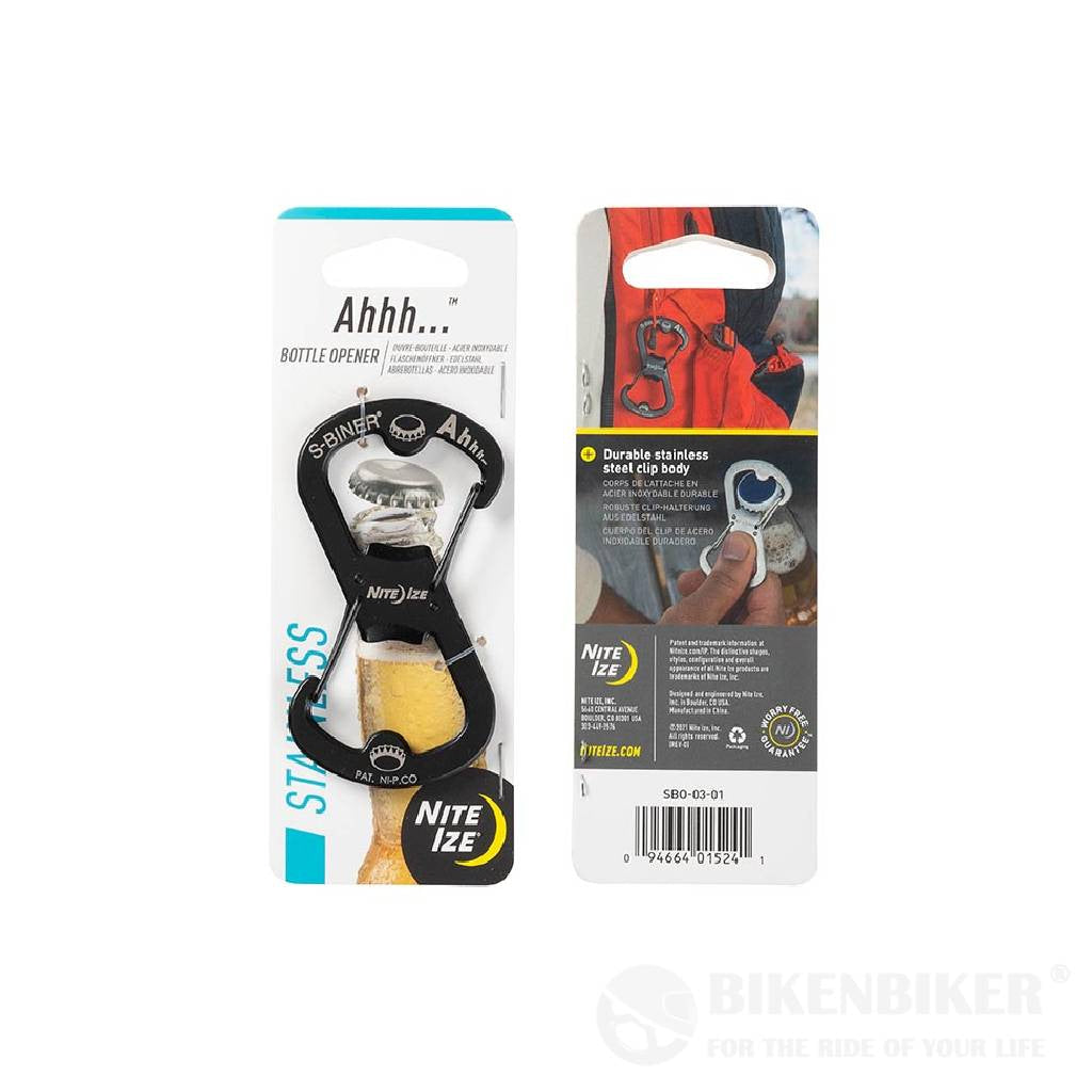 S-Biner With Bottle Opener - Nite Ize Tools