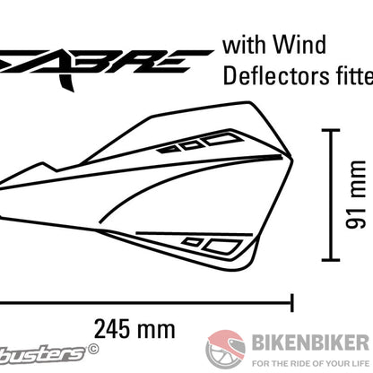 Sabre Mx/Enduro Handguards - Barkbusters Hand Guards