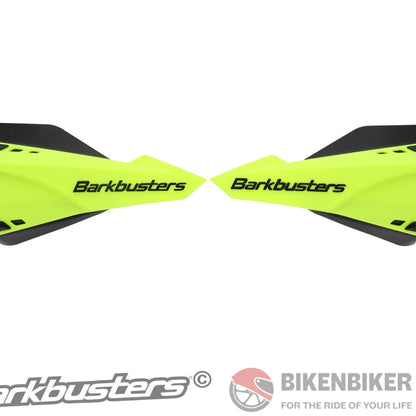 Sabre Mx/Enduro Handguards - Barkbusters Yellow Hiviz/Black Hand Guards