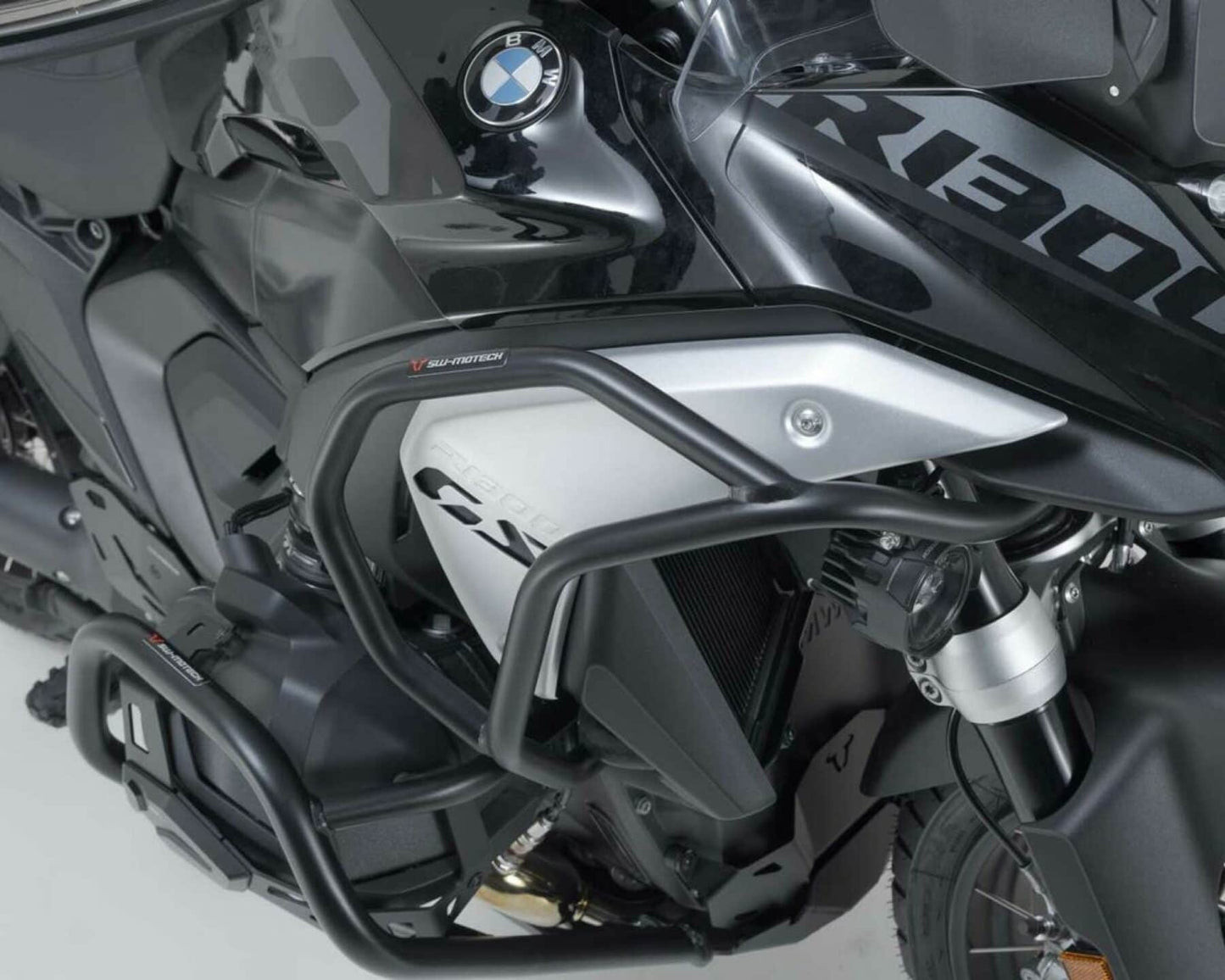 Upper Crashbars For BMW R1300GS Black-2024 - SW-Motech - SBL.07.975.10100/B