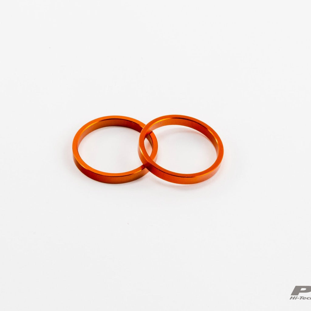 Short Bar Ends W/ Rim - Kawasaki Ninja 1000 Sx Puig Orange Bar Ends