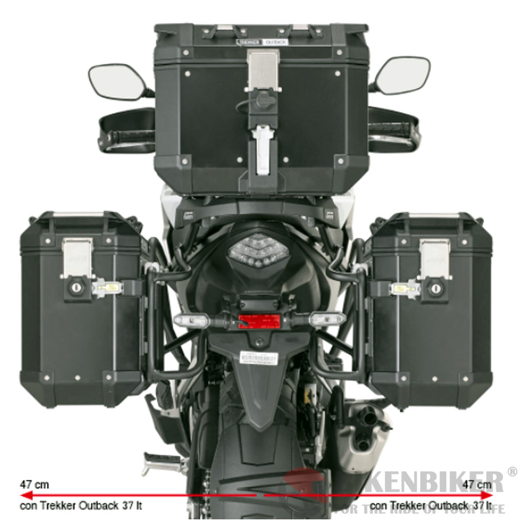 Side Rack For Outback Trekker Honda Cb500X - Givi Side