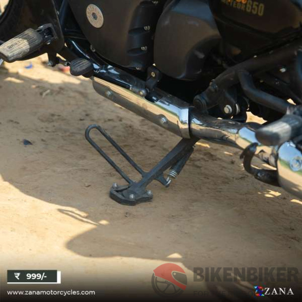 Sidestand Extender For Super Meteor 650 - Zana Enlargement