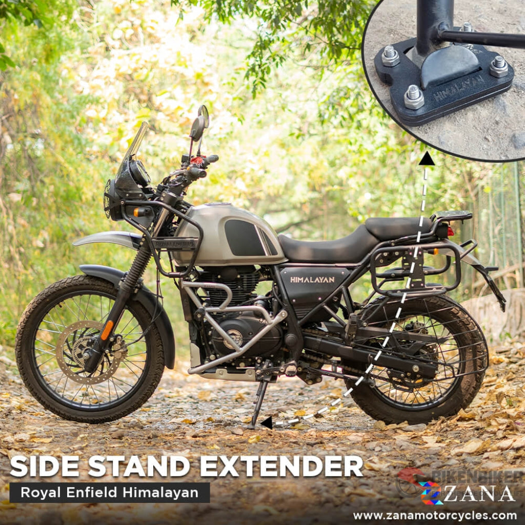 Side Stand Extender For Royal Enfield Himalayan(2016-2020) - Zana Sidestand Enlargement